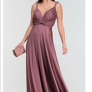 Kleinfield convertible multi way dress